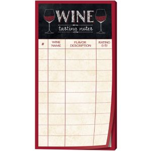 Wine Tasting Note Sheets 30ct Party City