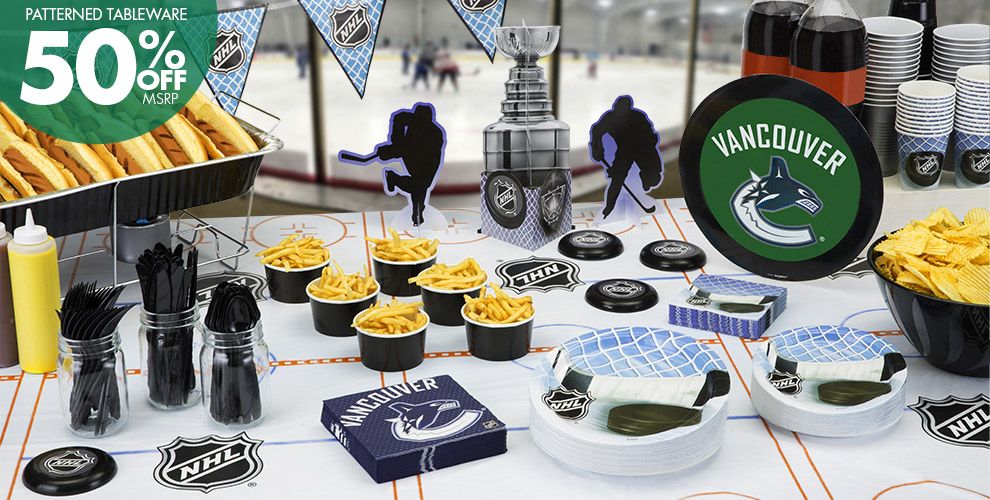 NHL Vancouver Canucks Party Supplies Party City