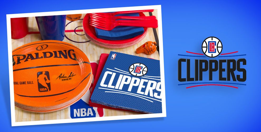 NBA Los Angeles Clippers Party Supplies Party City