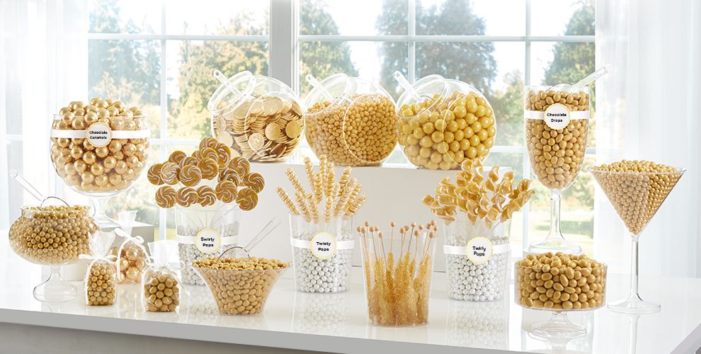 Download Gold Candy Buffet Supplies - Gold Candy & Containers ... Yellowimages Mockups