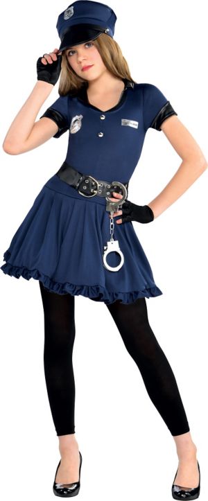 Girls Cop Costume - Party City