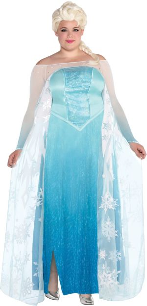 Adult Elsa Costume Plus Size Frozen Party City