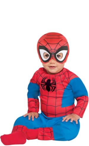 costume baby spider man spiderman partycity