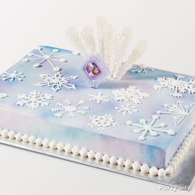 Frozen Cake How To Party City