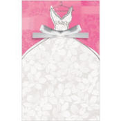 Bridal Gown Printable Bridal Shower Invitations 12ct