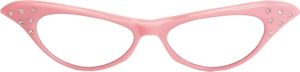 Pink 50's Glasses - Party City