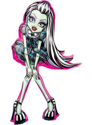 Foil Frankie Stein Monster High Balloon 41in - Party City