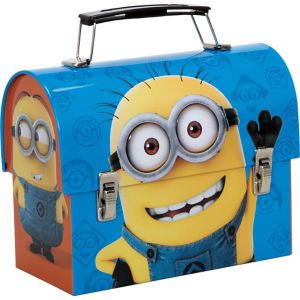 Despicable Me Tin Box 6 3/4in x 5in x 3 1/4in - Party City