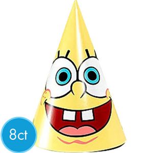 SpongeBob Party Hats 8ct - Party City