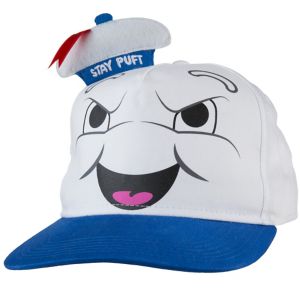 Stay Puft Marshmallow Man Baseball Hat 8in x 5in - Ghostbusters - Party ...