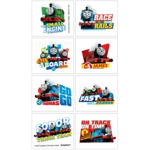 Thomas the Train Tattoos 1 Sheet - Party City