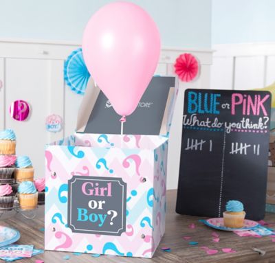 Gender Reveal Party Supplies Themes City - Diy Gender Reveal Gift Ideas