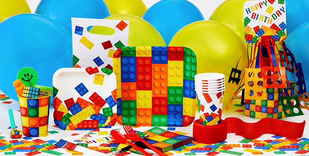 Building Blocks Party Decorations