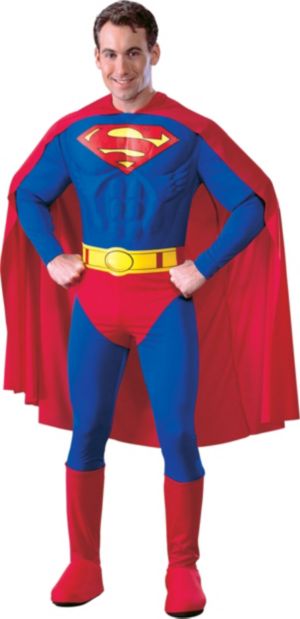 Adult Deluxe Superman Costume - Party City