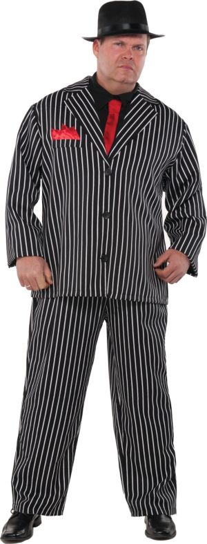 Mens Mob Boss Costume Plus Size - Party City