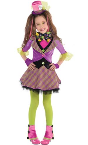 Girls Mad Hatter Costume - Party City