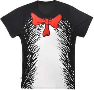 Adult Cat in the Hat T-Shirt - Dr. Seuss - Party City