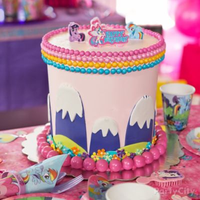 My Little Pony Fondant Cake How To - Party City