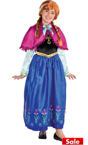 Girls Elsa Costume Premier - Frozen Size 8-10 - Party City
