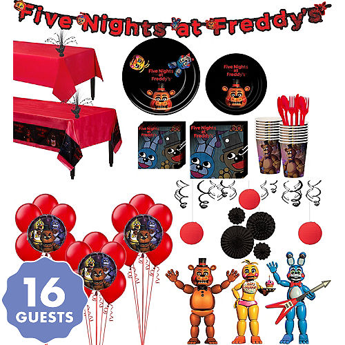 Five Nights At Freddy S Party Supplies Five Nights At Freddy S Birthday Party City - nights at spring freddys diner roblox