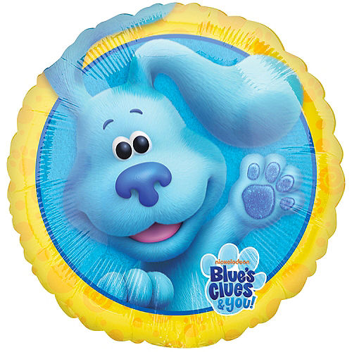 Blues Clues Birthday Decorations-Blues Clues Birthday Party Supplies Include Happy Birthday Banner,Blue Clues Balloons,Cake Toppers,Spiral ornament for Boys Girls’ Birthday Party